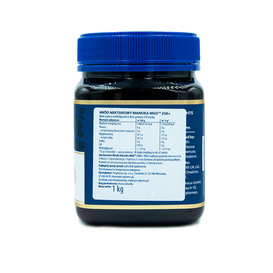 Miód Manuka MGO 250+ 1kg