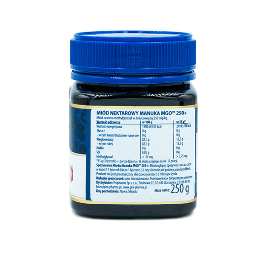 Miód Manuka MGO 250+ 250g