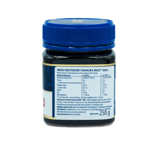 Miód Manuka MGO 400+ 250g