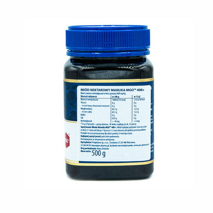 Miód Manuka MGO 400+ 500g