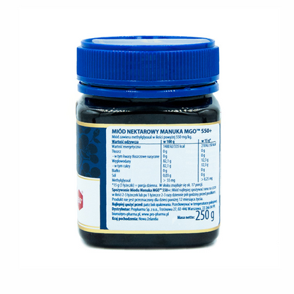 Miód Manuka MGO 550+ 250g