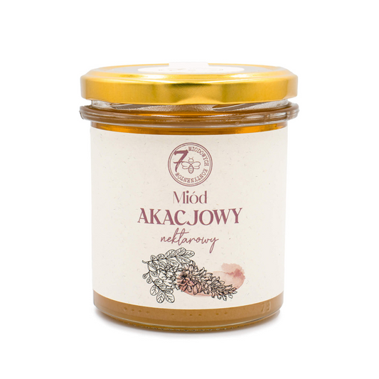 Miód nektarowy akacjowy 400g